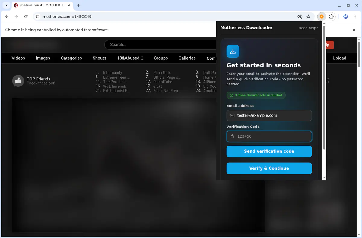 Motherless Video Downloader screenshot 5